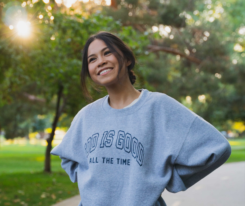 God Is Good All The Time Crewneck