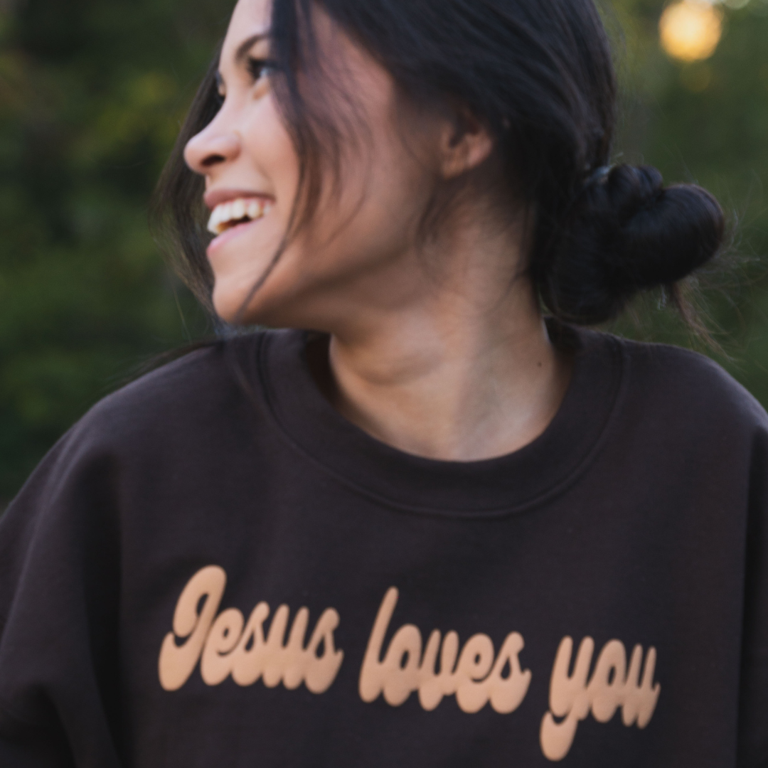 Jesus Loves You Crew Neck