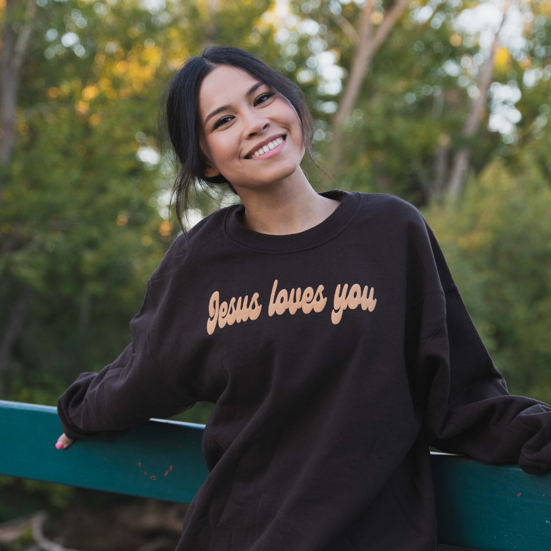 Jesus Loves You Crew Neck