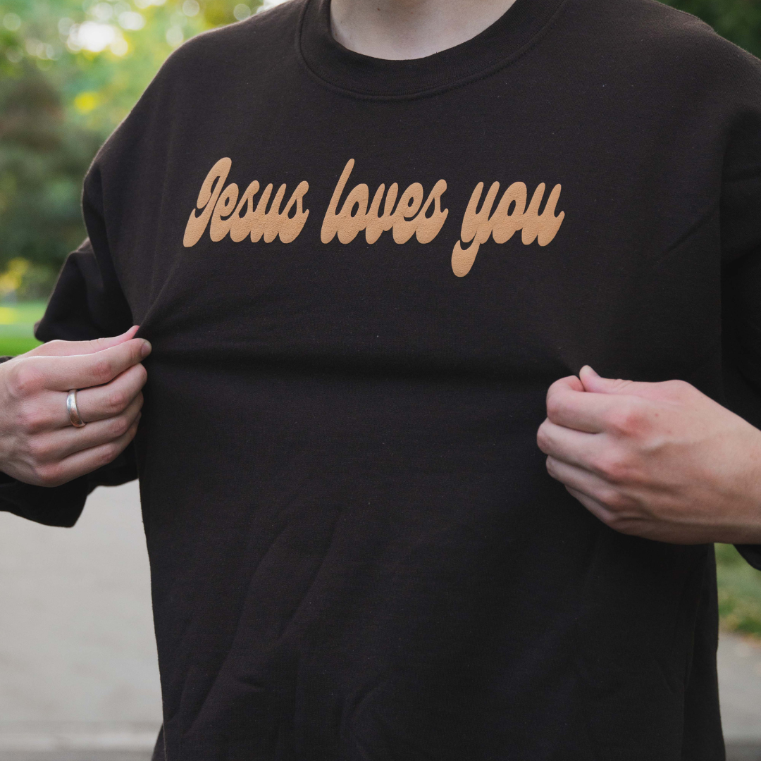 Jesus Loves You Crew Neck